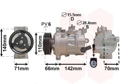 VAN WEZEL 0301K703 EAN: 5410909662417.
