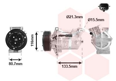 VAN WEZEL 1501K700 EAN: 5410909657642.
