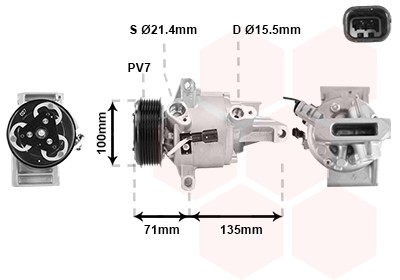 VAN WEZEL 1501K701 EAN: 5410909657659.