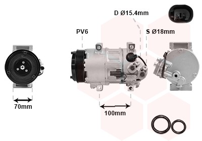 VAN WEZEL 3000K576 EAN: 5410909498443.
