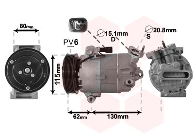 VAN WEZEL 3300K390 EAN: 5410909578008.