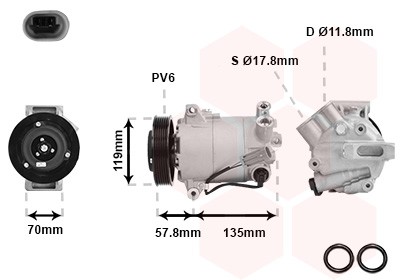 VAN WEZEL 3700K496 EAN: 5410909431099.