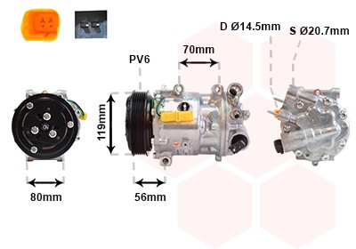 VAN WEZEL 4000K322 EAN: 5410909408404.