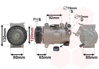 VAN WEZEL 4001K704 EAN: 5410909670016.