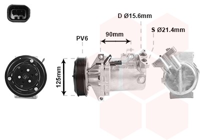 VAN WEZEL 4300K495 EAN: 5410909501327.
