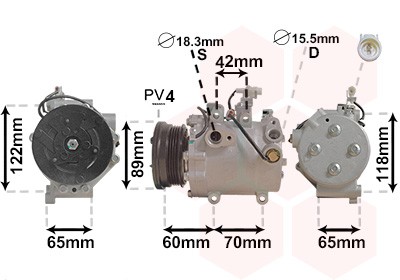 VAN WEZEL 5200K125 EAN: 5410909481063.