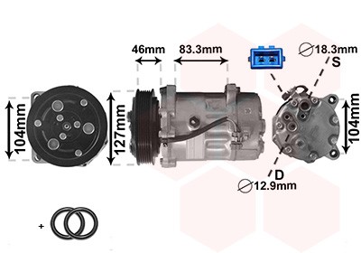 VAN WEZEL 5800K050 EAN: 5410909294724.