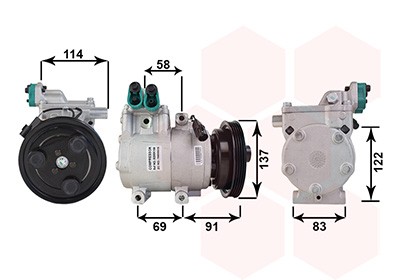 VAN WEZEL 8200K199 EAN: 5410909416928.
