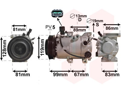 VAN WEZEL 8200K414 EAN: 5410909530549.