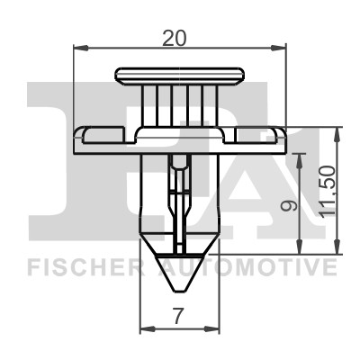 FA1 72-40007.25 EAN: 5907755647991.