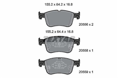 TEXTAR 2055601 Číslo výrobce: 20556. EAN: 4019722539244.