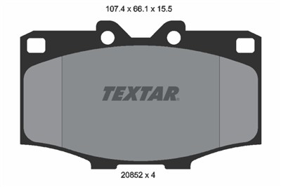 TEXTAR 2085201 Číslo výrobce: 20852. EAN: 4019722066900.