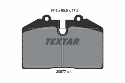 TEXTAR 2087710 Číslo výrobce: 20877. EAN: 4019722589911.