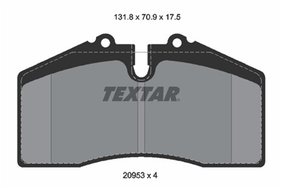 TEXTAR 2095311 Číslo výrobce: 20953. EAN: 4019722601750.