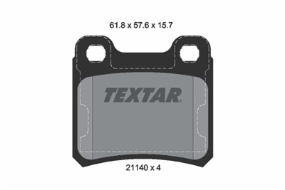 TEXTAR 2114001 Číslo výrobce: 21140. EAN: 4019722077913.