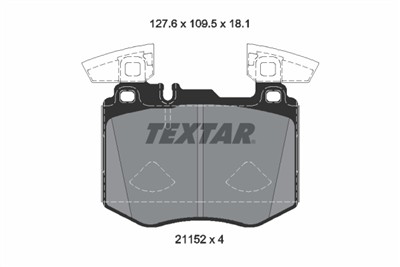 TEXTAR 2115201 Číslo výrobce: 21152. EAN: 4019722542114.