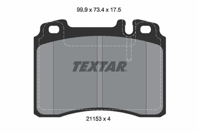 TEXTAR 2115307 Číslo výrobce: 21153. EAN: 4019722078484.