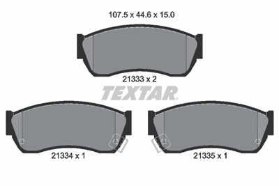 TEXTAR 2133301 Číslo výrobce: 21333. EAN: 4019722082375.