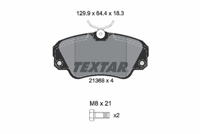 TEXTAR 2136801 Číslo výrobce: 21368. EAN: 4019722226847.