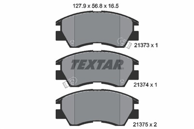 TEXTAR 2137301 Číslo výrobce: 21373. EAN: 4019722082856.
