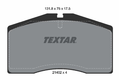 TEXTAR 2140201 Číslo výrobce: 21402. EAN: 4019722155031.