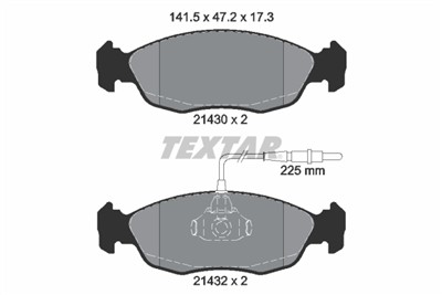 TEXTAR 2143001 Číslo výrobce: 21430. EAN: 4019722166334.