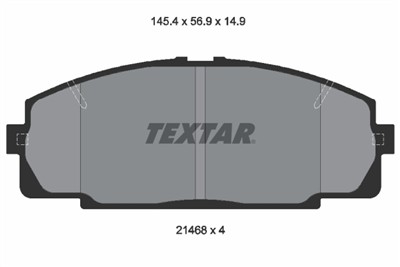 TEXTAR 2146801 Číslo výrobce: 21468. EAN: 4019722198182.