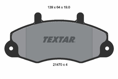 TEXTAR 2147001 Číslo výrobce: 21470. EAN: 4019722084423.