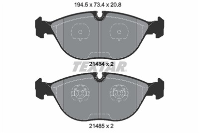 TEXTAR 2148401 Číslo výrobce: 21484. EAN: 4019722252693.
