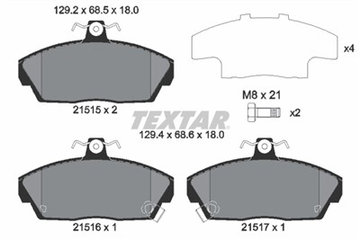 TEXTAR 2151503 Číslo výrobce: 21515. EAN: 4019722270697.