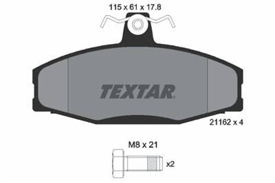 TEXTAR 2166201 Číslo výrobce: 21662. EAN: 4019722269417.