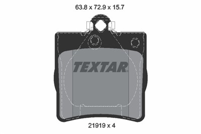 TEXTAR 2191903 Číslo výrobce: 21919. EAN: 4019722252327.