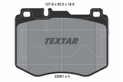 TEXTAR 2206101 Číslo výrobce: 22061. EAN: 4019722469299.
