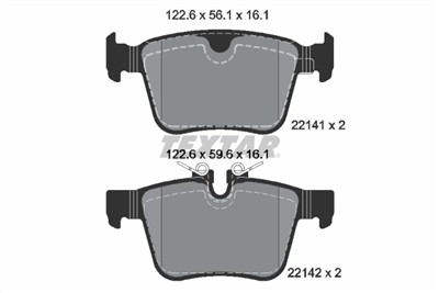 TEXTAR 2214101 Číslo výrobce: 22141. EAN: 4019722479502.