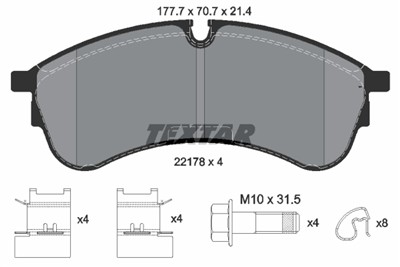 TEXTAR 2217801 Číslo výrobce: 22178. EAN: 4019722498305.