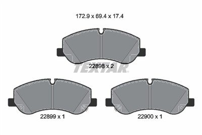 TEXTAR 2289801 Číslo výrobce: 22898. EAN: 4019722614453.