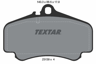 TEXTAR 2313901 Číslo výrobce: 23139. EAN: 4019722200595.
