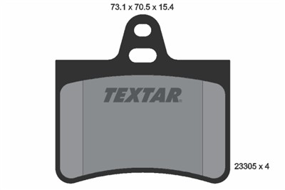 TEXTAR 2330501 Číslo výrobce: 23305. EAN: 4019722242724.