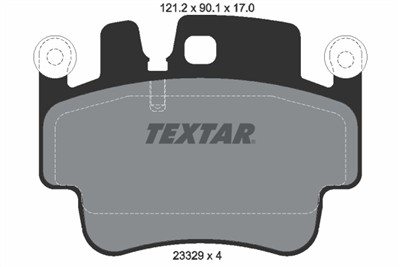 TEXTAR 2332902 Číslo výrobce: 23329. EAN: 4019722220739.