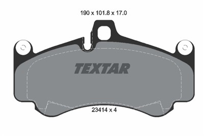 TEXTAR 2341401 Číslo výrobce: 23414. EAN: 4019722465376.