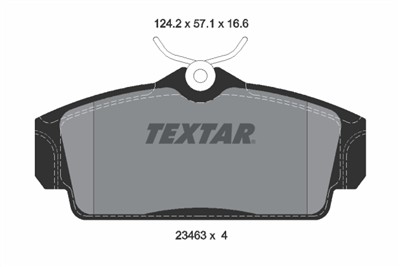 TEXTAR 2346302 Číslo výrobce: 23093. EAN: 4019722241734.