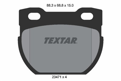 TEXTAR 2347101 Číslo výrobce: 23471. EAN: 4019722246012.