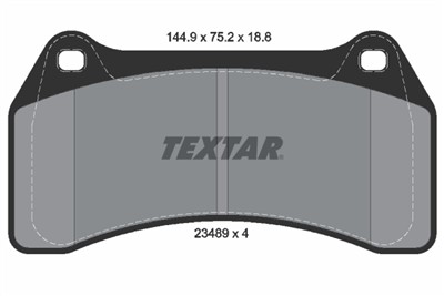 TEXTAR 2348901 Číslo výrobce: 23489. EAN: 4019722265600.
