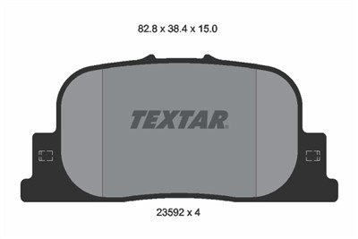 TEXTAR 2359201 Číslo výrobce: 23592. EAN: 4019722247958.