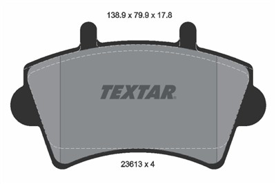 TEXTAR 2361301 Číslo výrobce: 23613. EAN: 4019722248627.