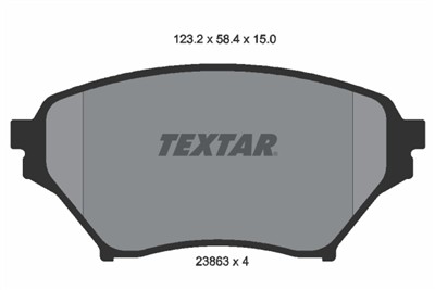 TEXTAR 2386301 Číslo výrobce: 23863. EAN: 4019722250613.
