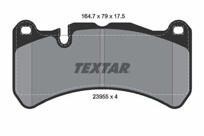 TEXTAR 2395501 Číslo výrobce: 23955. EAN: 4019722439506.