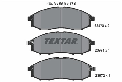 TEXTAR 2397001 Číslo výrobce: 23970. EAN: 4019722261794.