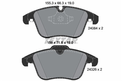 TEXTAR 2408401 Číslo výrobce: 24084. EAN: 4019722292606.