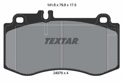 TEXTAR 2497601 Číslo výrobce: 24976. EAN: 4019722376696.